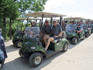 lh golf2 golf carts at the ready