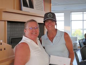 lh golf39 banquet. women s longest drive