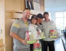 lh golf42 banquet. the overall mixed team winners